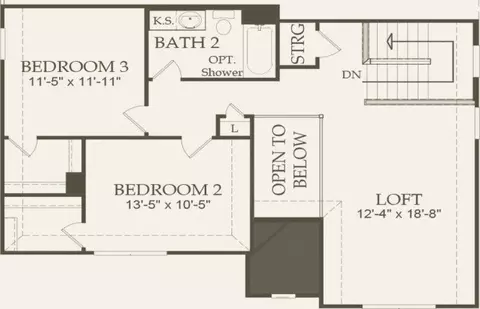 Floorplan - 16418 Cedarveil Ct, Conroe, TX 77302 photo 2 of 2