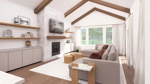 Living - 12912 Garffe Sherron Rd, Wake Forest, NC 27587 photo 3 of 8