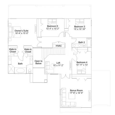 Floorplan - 20108 Everwood Dr, Estero, FL 33928 photo 2 of 2