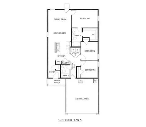 Floorplan - 1909 Glory Dr, Bonham, TX 75418 photo 1 of 1