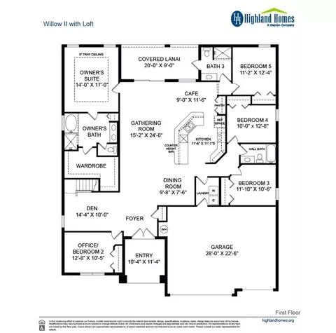 Floorplan - 5386 Duxford Cir, Saint Cloud, FL 34771 photo 1 of 1