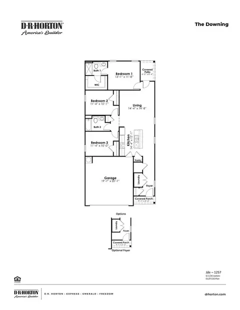 Floorplan - 2607 Caisa Ct, Conway, SC 29576 photo 1 of 1