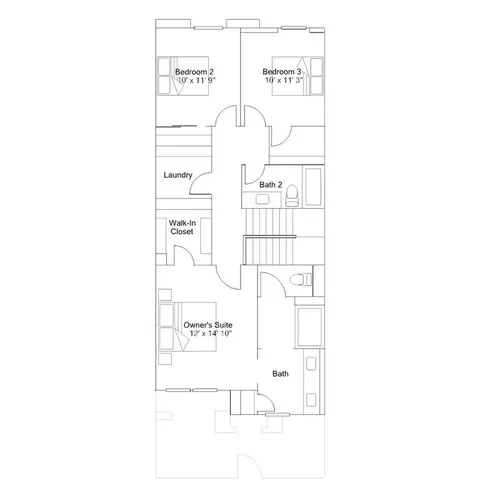 Floorplan - 2802 Bottas Privado, Ontario, CA 91762 photo 2 of 2
