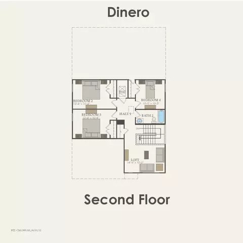 Floorplan - 16418 Cedarveil Ct, Conroe, TX 77302 photo 2 of 2
