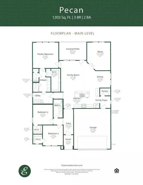 Floorplan - 6508 Anaqua Loop, Mcallen, TX 78504 photo 1 of 1
