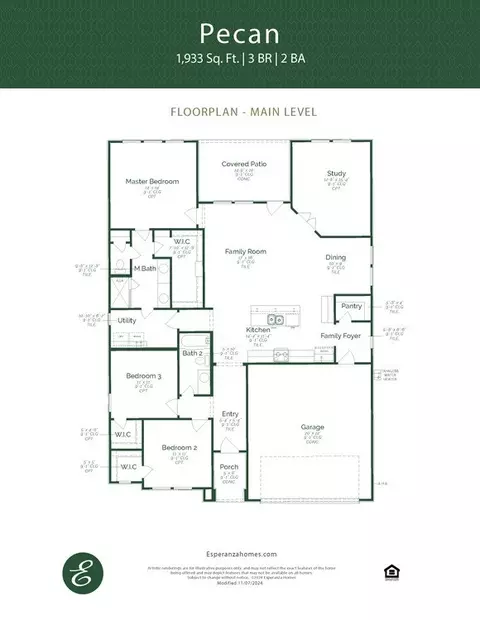 Floorplan - 6508 Anaqua Loop, Mcallen, TX 78504 photo 1 of 1