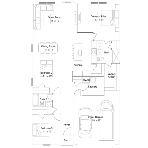 Floorplan - 310 Mahan Dr, Perry, GA 31069 photo 1 of 1