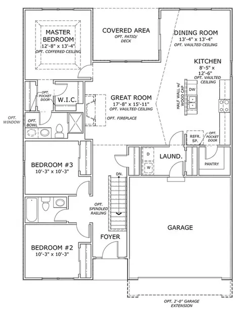 Floorplan - 10245 Spokane Dr, Affton, MO 63123 photo 1 of 4