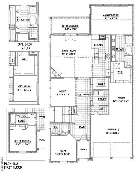 Floorplan - 910 Shooting Star Dr, Prosper, TX 75078 photo 5 of 8