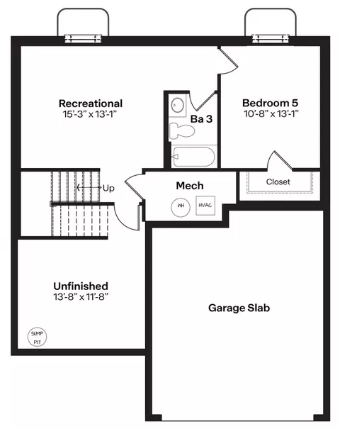 Floorplan - 17613 Phoebe St, Bennington, NE 68007 photo 1 of 3
