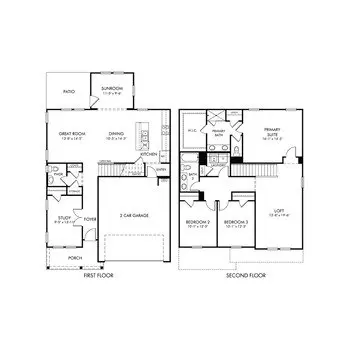 Floorplan - 7246 Lyric St, Fairburn, GA 30213 photo 1 of 1