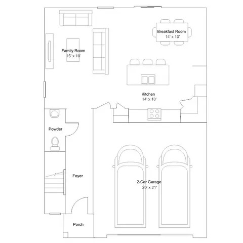 Floorplan - 44 E First St, Williamston, SC 29697 photo 1 of 2