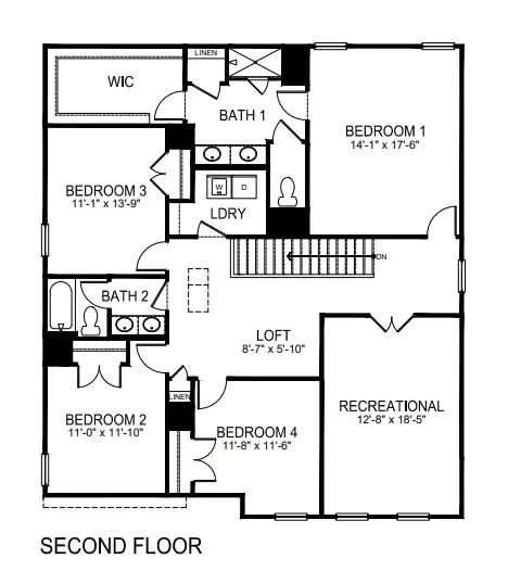 Floorplan - 3013 Ryelands Pl, Lancaster, SC 29720 photo 2 of 2