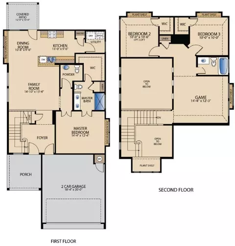 Floorplan - 283 Tailwind Dr, Kyle, TX 78640 photo 1 of 1