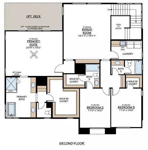 Floorplan - 5752 Golden Pond Dr, Rocklin, CA 95677 photo 3 of 5