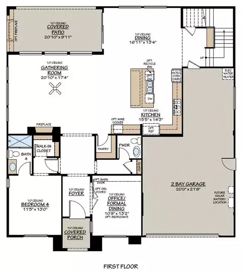 Floorplan - 5752 Golden Pond Dr, Rocklin, CA 95677 photo 2 of 5