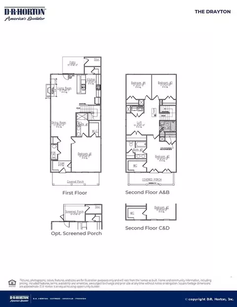 Floorplan - 574 Settings Dr E, Yemassee, SC 29945 photo 1 of 1
