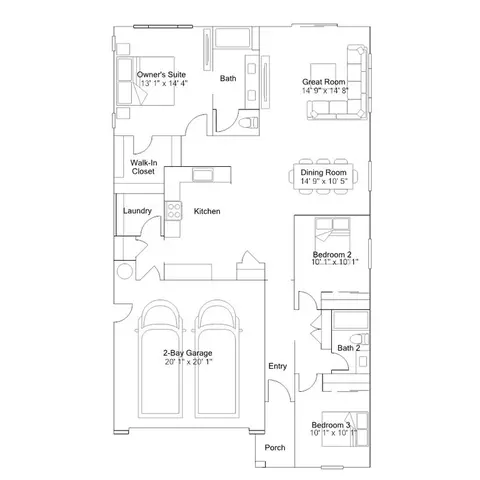 Floorplan - 27391 Two Cellos Way, Menifee, CA 92585 photo 1 of 1
