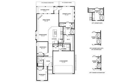 Floorplan - 2719 Echinacea Path, Converse, TX 78109 photo 1 of 1
