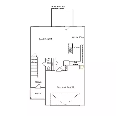 Floorplan - 631 Encore Dr, Perry, GA 31069 photo 1 of 2