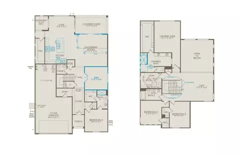 Floorplan - 2441 W Nighthawk Way, Phoenix, AZ 85045 photo 1 of 1