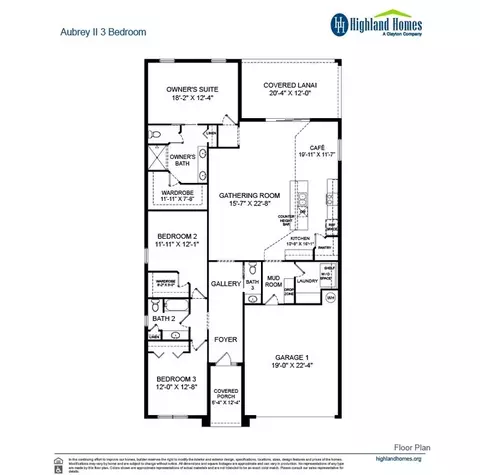 Floorplan - 16141 59th Ct E, Parrish, FL 34219 photo 1 of 1