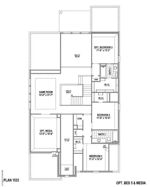 Floorplan - 2101 Baxter Rd, Celina, TX 75009 photo 4 of 5