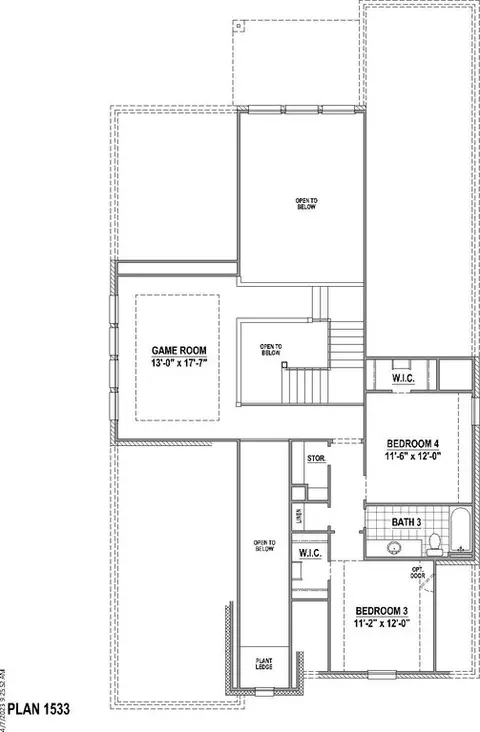 Floorplan - 2101 Baxter Rd, Celina, TX 75009 photo 2 of 5