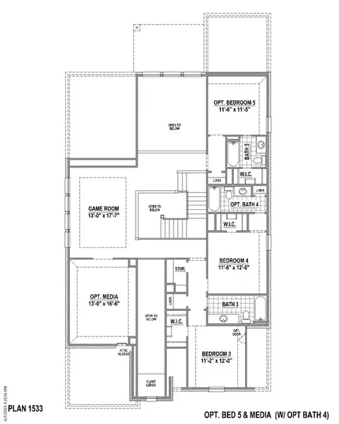 Floorplan - 2101 Baxter Rd, Celina, TX 75009 photo 5 of 5