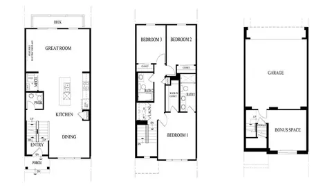Floorplan - 1297 Foxglove Dr, Bartlett, IL 60103 photo 1 of 1