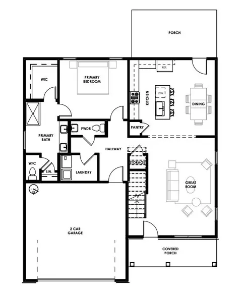 Floorplan - 9319 Orrin Ave, Ooltewah, TN 37363 photo 1 of 2