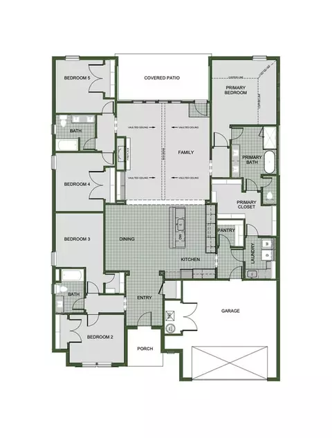 Floorplan - 805 Klenc Rd, Springdale, AR 72762 photo 2 of 2