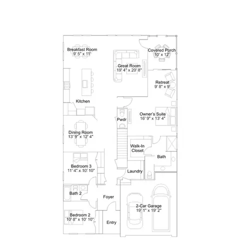Floorplan - Shingle Point Road, Milton, DE 19968 photo 1 of 7