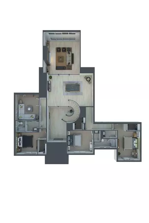 Floorplan - 4251 Hollow Wind Way, Spring, TX 77386 photo 2 of 4