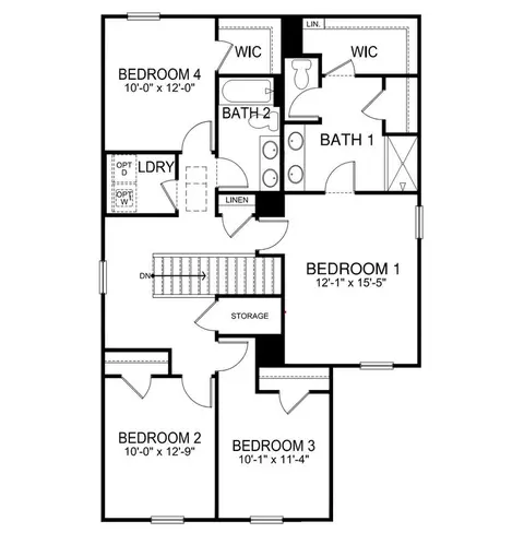 Floorplan - 2002 10th St SE, Hickory, NC 28602 photo 2 of 2