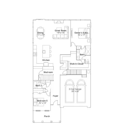 Floorplan - 3413 Dench Dr, Murfreesboro, TN 37130 photo 1 of 2