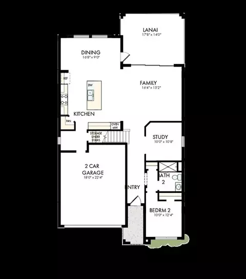 Floorplan - 5440 Knotty Oak St, Mount Dora, FL 32757 photo 1 of 2
