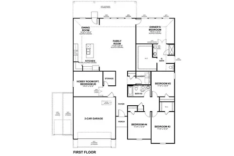 Floorplan - 13305 Eppright Trce, Manor, TX 78653 photo 1 of 2