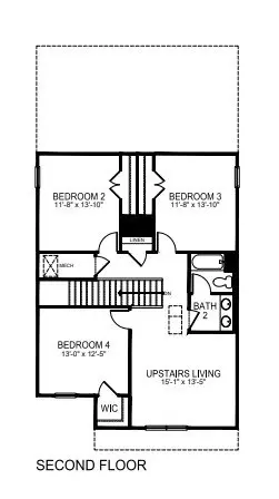 Floorplan - 1013 Foxberry Ln, Maiden, NC 28650 photo 2 of 2
