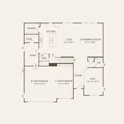 Floorplan - 1620 Landy Dr, Deerfield, IL 60015 photo 1 of 2