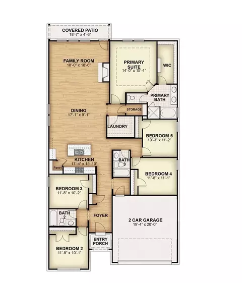 Floorplan - 1101 Trinity Rail Rd, Anna, TX 75409 photo 2 of 2