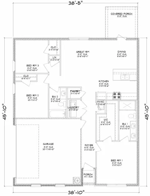 Floorplan - 34 Monarch Dr, Lucedale, MS 39452 photo 1 of 1