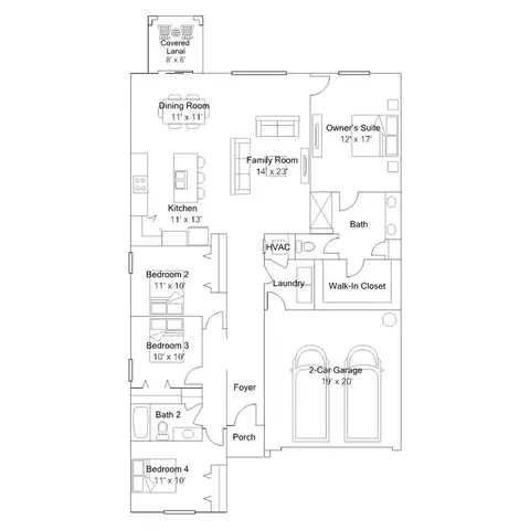 Floorplan - Teal Topaz Trl, Parrish, FL 34219 photo 1 of 1