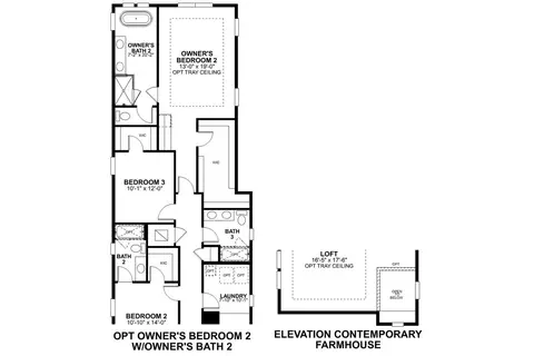 Floorplan - Voyager Way, Saint Cloud, FL 34771 photo 4 of 6