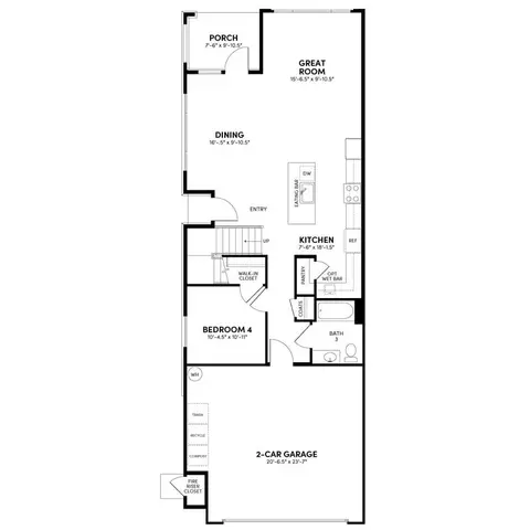 Floorplan - 173 Gali Way, Napa, CA 94558 photo 1 of 2