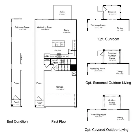 Floorplan - 2709 Middlewick Pl, Wake Forest, NC 27587 photo 1 of 2