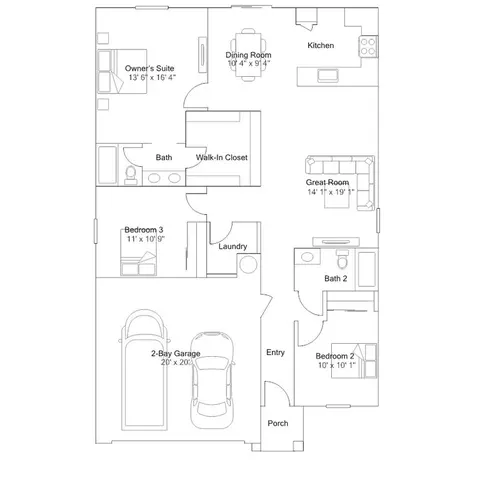 Floorplan - 7593 Vassar Ave, Hesperia, CA 92344 photo 1 of 2