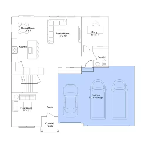 Floorplan - 558 Arye Dr, Elgin, IL 60124 photo 2 of 3
