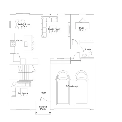 Floorplan - 558 Arye Dr, Elgin, IL 60124 photo 1 of 3