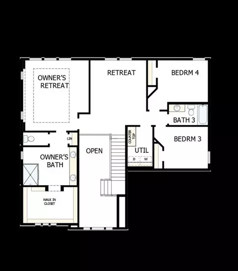 Floorplan - 4460 Beechnut Cir, Cumming, GA 30028 photo 2 of 2